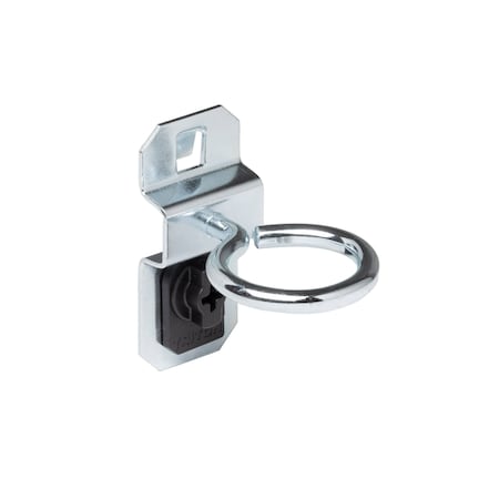 Triton Products 1-5/8 In. Single Ring 1 In. I.D. Steel Tool Holder for LocBoard, PK5 54110